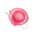 Palma Feather Fascinator-Pink-Onesize