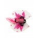 Jerry Feather Fascinator-Pink-Onesize