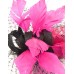 Jerry Feather Fascinator-Pink-Onesize