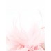 Benita Feather Fascinator-Pink-Onesize