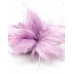 Benita Feather Fascinator-Purple-Onesize