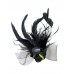 Eloise Feather Fascinator-Black-Onesize