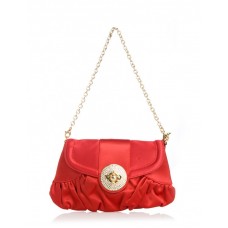 Lisbeth Clutch Bag-Red-FIts All