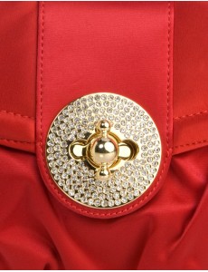 Lisbeth Clutch Bag-Red-FIts All