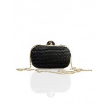 Nancy Clutch Bag-Black