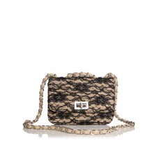 Drew Clutch Bag-Beige