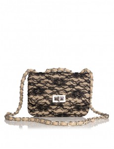 Drew Clutch Bag-Beige